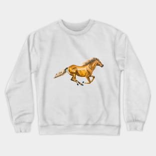 running horse Crewneck Sweatshirt